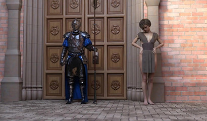 Phallic encounters of a Futanari queen