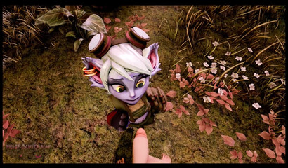 How to make Tristana swallow your cum