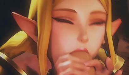 Princess Zelda's description of a great blowjob