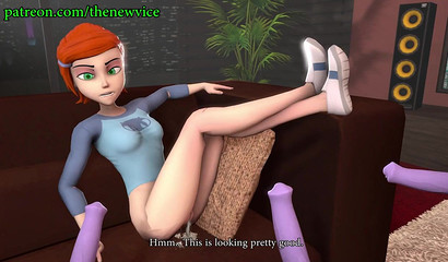 Gwen Tennyson - a slave to the alien gang of four