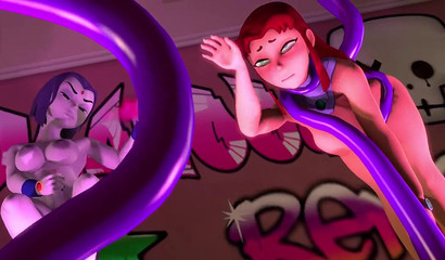 Wanna see how Gwen Tennyson and Raven deal with tentacles