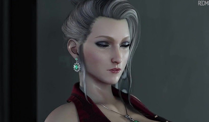 Elegant vixen loving jewelry and the taste of long dicks