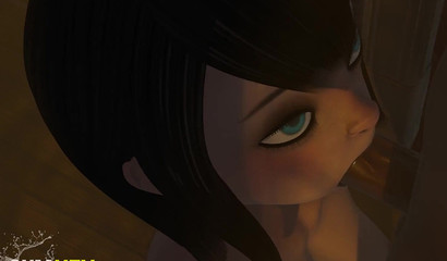 Petite 3D Mavis Dracula got ass fucked in doggy style