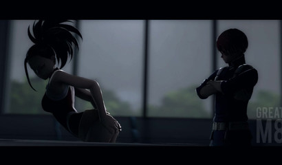 Todoroki x Momo BUTT STUFF - GreatM8