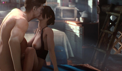 Seductive 3D Lara Croft gets pounded on the table