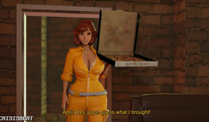 Ninja Turtles have pussy delivery