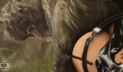 My cunt aches for your canine cock! - 3D Porn