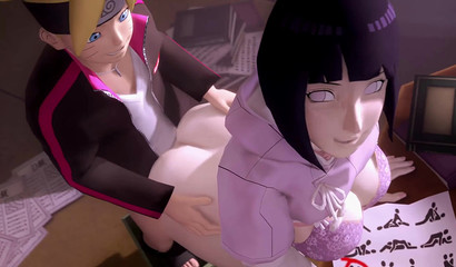 Mom's pussy milks Boruto's cock best