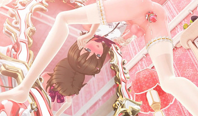 Delicate 3D anime cutie drilling her tight ass