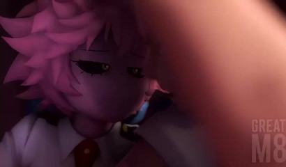 Mina x Kirishima - After Hours Studying - GreatM8