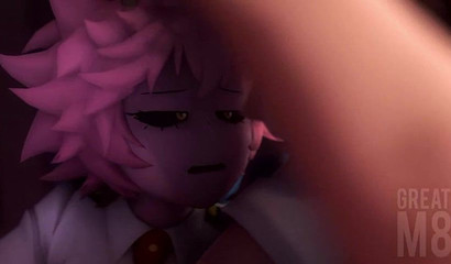 Mina x Kirishima - After Hours Studying - GreatM8