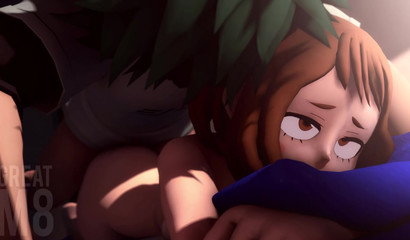 Uraraka From Behind - GreatM8
