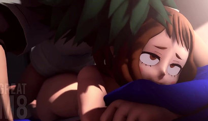 Uraraka From Behind - GreatM8