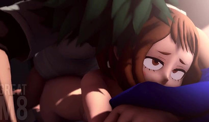 Uraraka From Behind - GreatM8