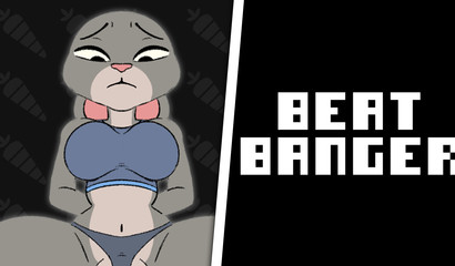 Cartoon-Wichse lässt Judys Bauch anschwellen