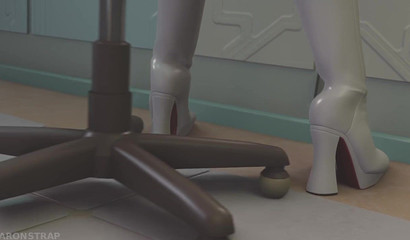 Nurse makes Mei light up - 3D Porn