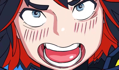 Cute anime chick can't resist big dicks