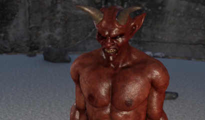 Busty 3D Warrior Princess Gets Her Holes Drilled Hard