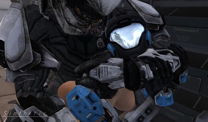 Alien makes 3D pussy scream for him