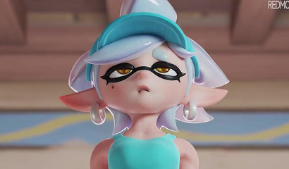 Tiny 3D Marie and Callie try out different cocks