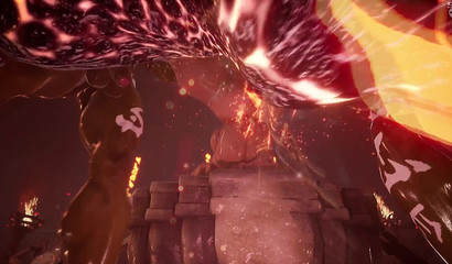 Busty 3D hottie needs more cum in her inflated belly