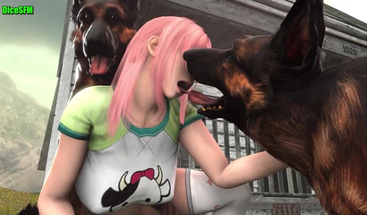 Bondage and bestiality are her specialty