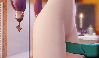 Their lesbian play includes some tentacles as well