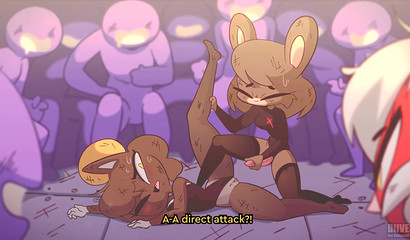 The final fuck battle of furry futanari creatures