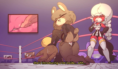 The final fuck battle of furry futanari creatures