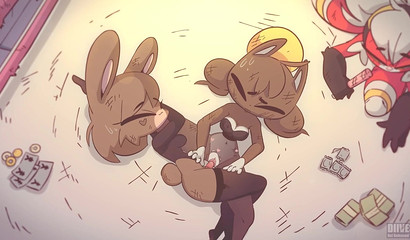 The final fuck battle of furry futanari creatures