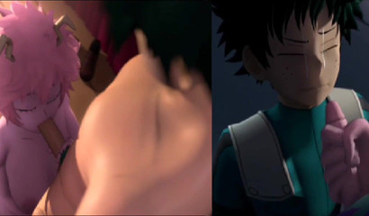 Blowing goes both ways with a futanari