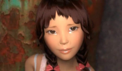 Why do yourself when this crying hottie can?