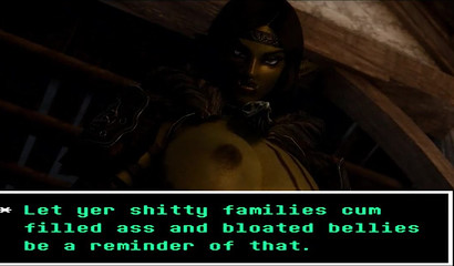 The night full of terror and rape for MissyB