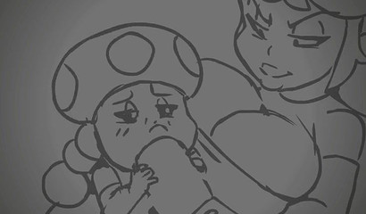 The early futanari work of Peach and Rosaline