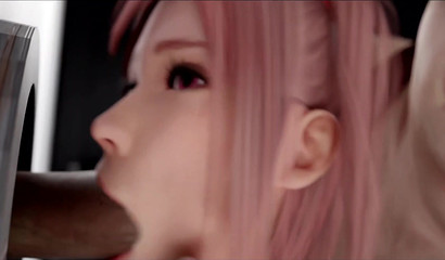 The bouncing tits of the fuck goddess Honoka