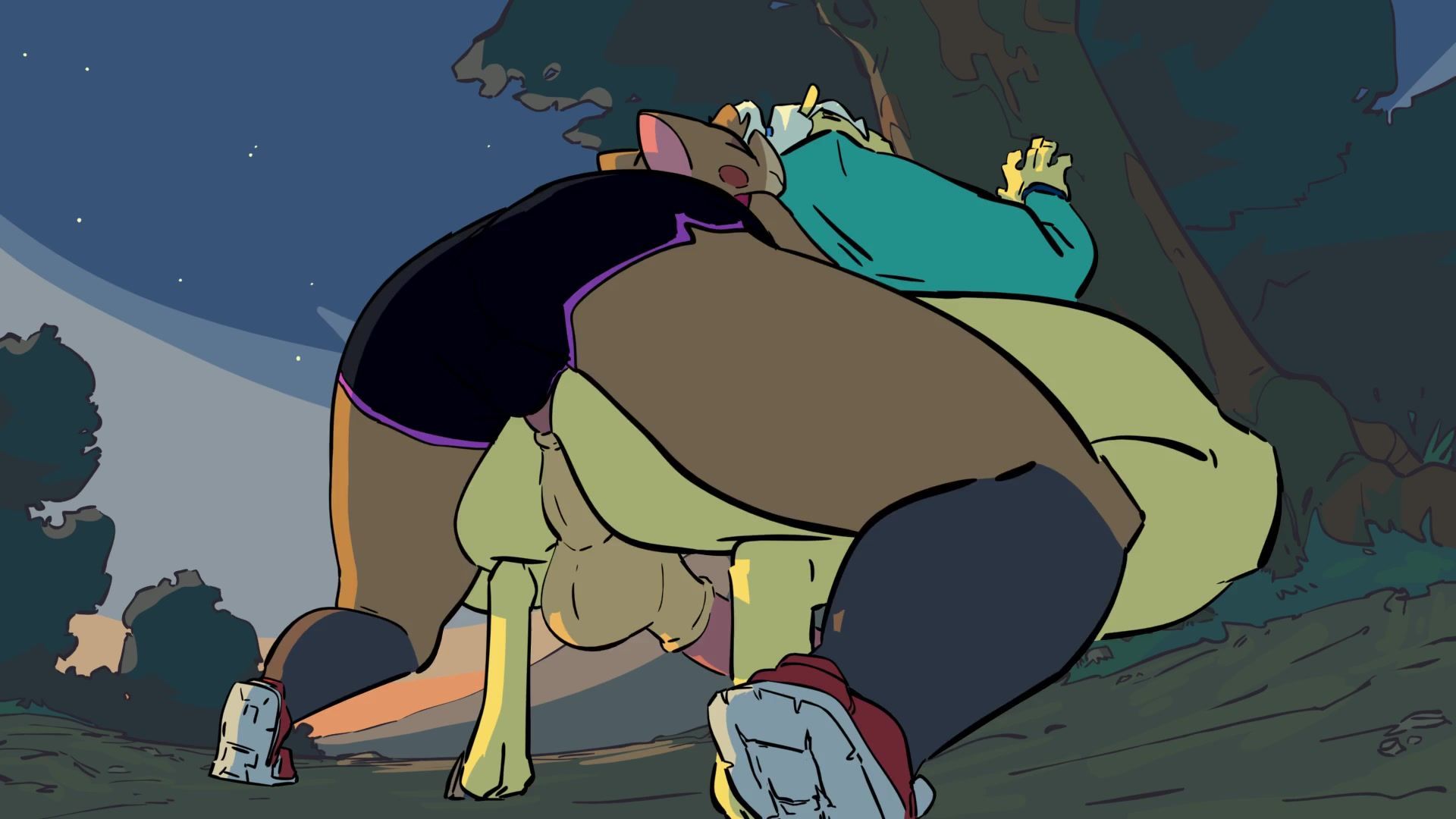 Futanari sahnelerinde ıslak futanari'den başka ses yok 