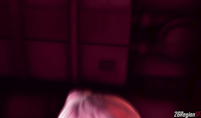 The way Samus Aran turned into a screaming slut