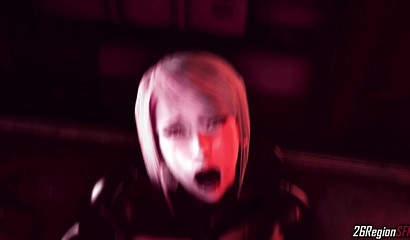The way Samus Aran turned into a screaming slut