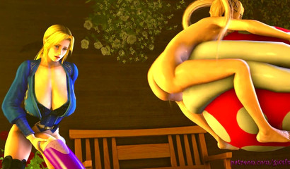 Vore piranha plant swallows all the Dead or Alive hoes