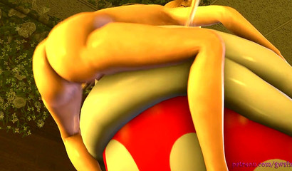 Vore piranha plant swallows all the Dead or Alive hoes