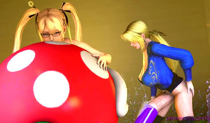 Vore piranha plant swallows all the Dead or Alive hoes