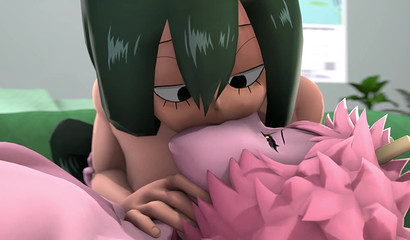 Mina x Tsuyu Kiss - GreatM8