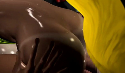 Brunette hottie allows action between her fuckable tits