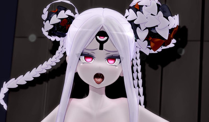 Black stick tops her with white jizz