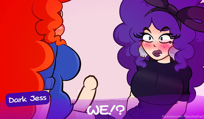 Purple vixen causes a jizz bomb