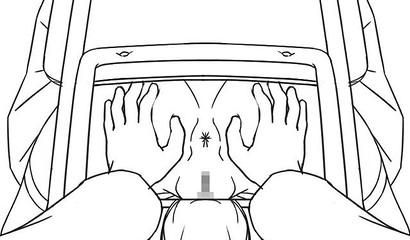 Finger stuck in the back hole