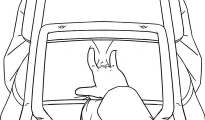 Finger stuck in the back hole