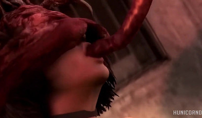 Jill Valentine craves tentacles shutting her holes