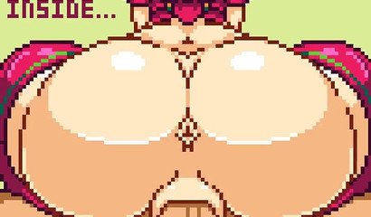 Curvy pink-haired Pyra teasing you