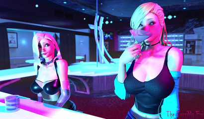 These 3D girls can't stop banging